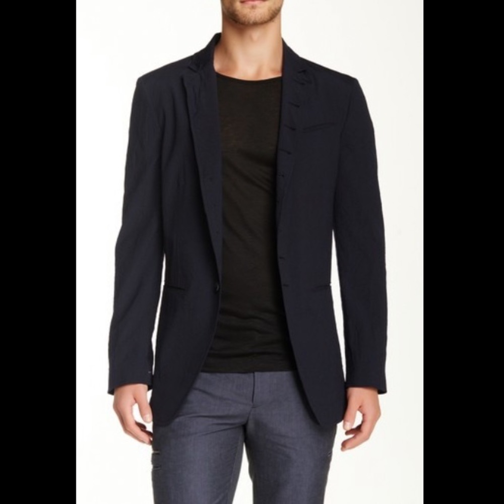 John Varvatos COLLECTION - Crinkle Blazer